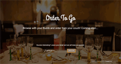 Desktop Screenshot of ordertogo.com