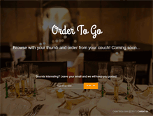 Tablet Screenshot of ordertogo.com